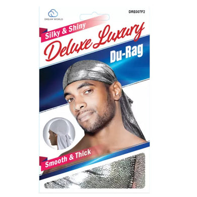 Dream World Durag, Silky & Shiny Deluxe Luxury Durag (DRE007F2)