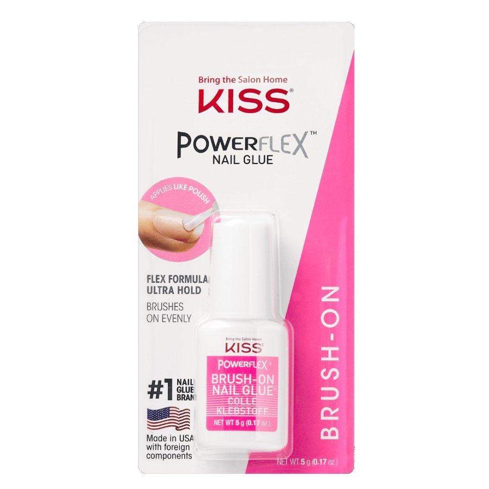 Kiss Power Glue Brush-On Nail Glue (BGL506)