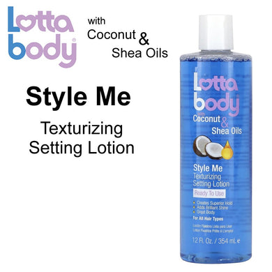 LottaBody Style Me Texturizing Setting Lotion, 12 oz