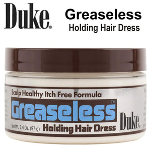 Duke Greaseless Holding Hair Dress, 3.5 oz