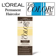 L'Oreal Let's Color! Permanent Haircolor, 2 oz