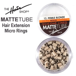 MATTETube Hair Extension Micro Ring - Silicon Lined - 250 pieces