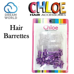 Dream World Chloe Hair Barrettes (BR2516GPP)