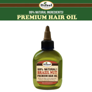 Difeel Hair Oil, Premium Hair Oil, 2.5 oz