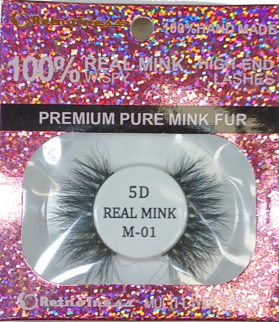 RetroTress Wispy 5D Real Mink High End Lashes