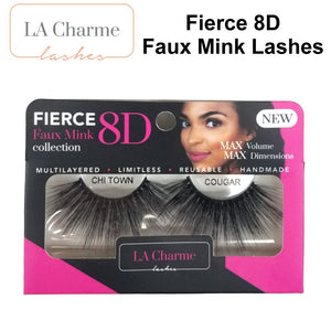 LA Charme Fierce 8D Faux Mink Lashes