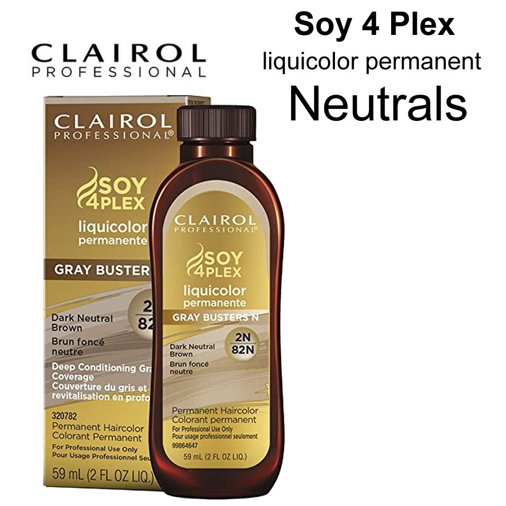 Clairol Soy 4 Plex liquicolor, Neutrals