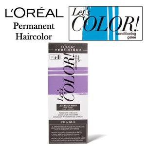 L'Oreal Let's Color! Permanent Haircolor, 2 oz