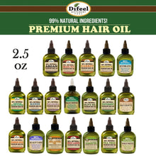 Difeel Hair Oil, Premium Hair Oil, 2.5 oz