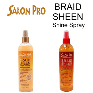 Salon Pro Braid Sheen Shine Spray