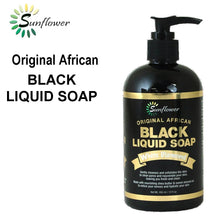Sunflower Black Liquid Soap, 12 oz