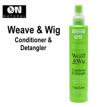 On Natural Weave & Wig Conditioner & Detangler, 8 oz