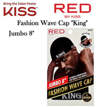 Red by Kiss Cap, Fashion Wave Cap "King", Jumbo 8" (HDS05)