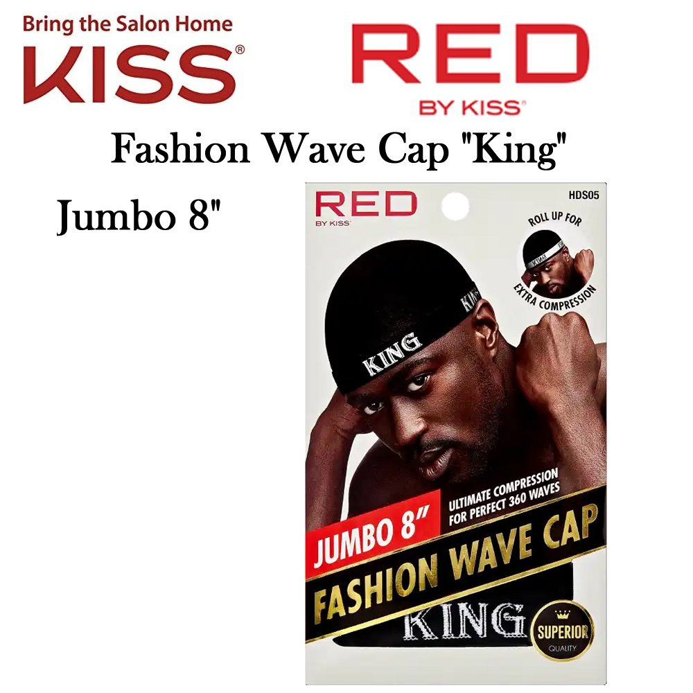 Red by Kiss Cap, Fashion Wave Cap 