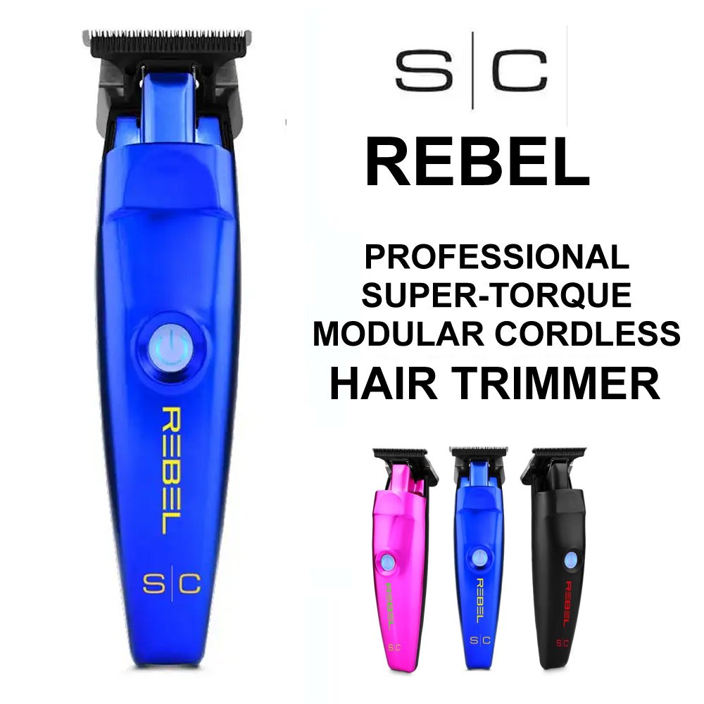 Rebel - Professional Super-Torque Modular Cordless Hair Clipper