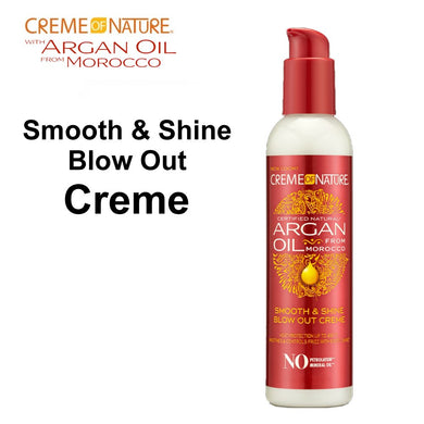 Creme of Nature with Argan Oil - Smooth & Shine Blow Out Creme, 7.6 oz