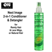 On Natural Next Image 2-in-1 Conditioner & Detangler for Remi Hair & Lace Wig, 8 oz