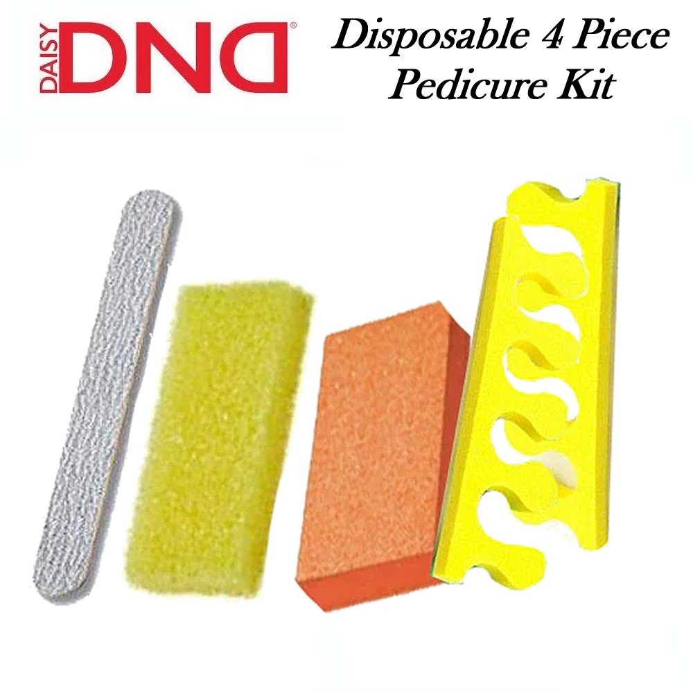 DND Disposable 4 Piece Pedicure Kit