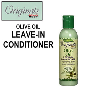 Africa's Best Originals Olive Oil Leave-In Conditioner, 6 oz