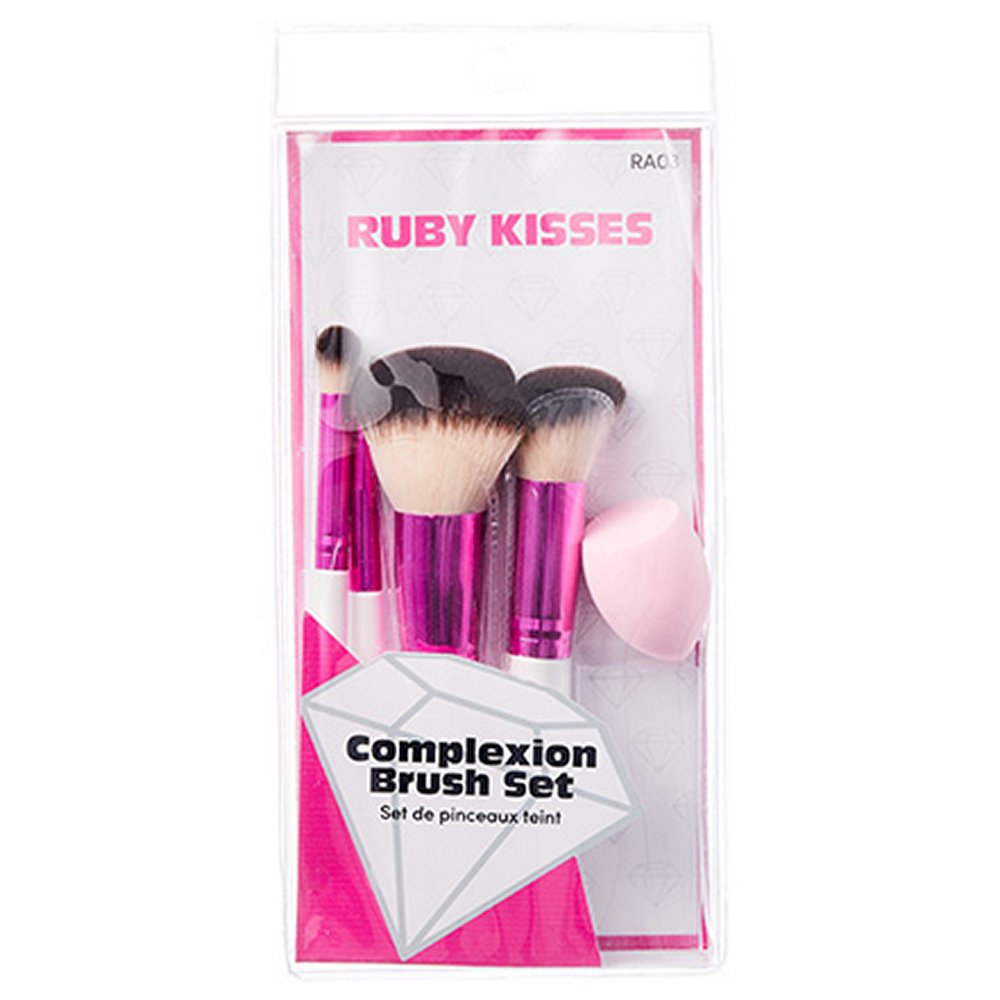 Ruby Kisses Complexion Makeup Brush Kit (RA03)