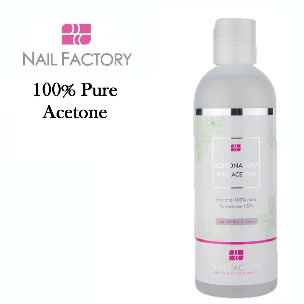 Nail Factory Acetone, 8 oz