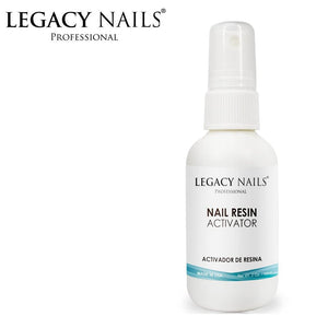 Legacy Nails Professional - Nail Resin Activator - Resin Accelerator Sets,  Cures and Seals Resin to Prevent Cracking or Lifting, Perfect for Acrylic 