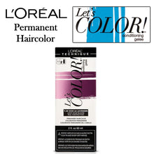 L'Oreal Let's Color! Permanent Haircolor, 2 oz