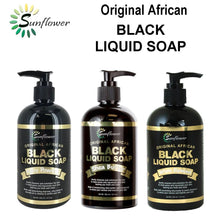 Sunflower Black Liquid Soap, 12 oz