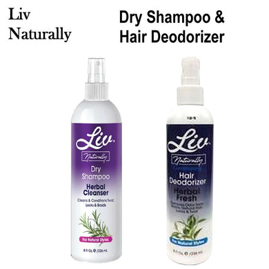 Liv Naturally Dry Shampoo & Hair Deodorizer