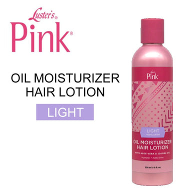 Luster's Pink Oil Moisturizer Light Hair Lotion, 12 oz