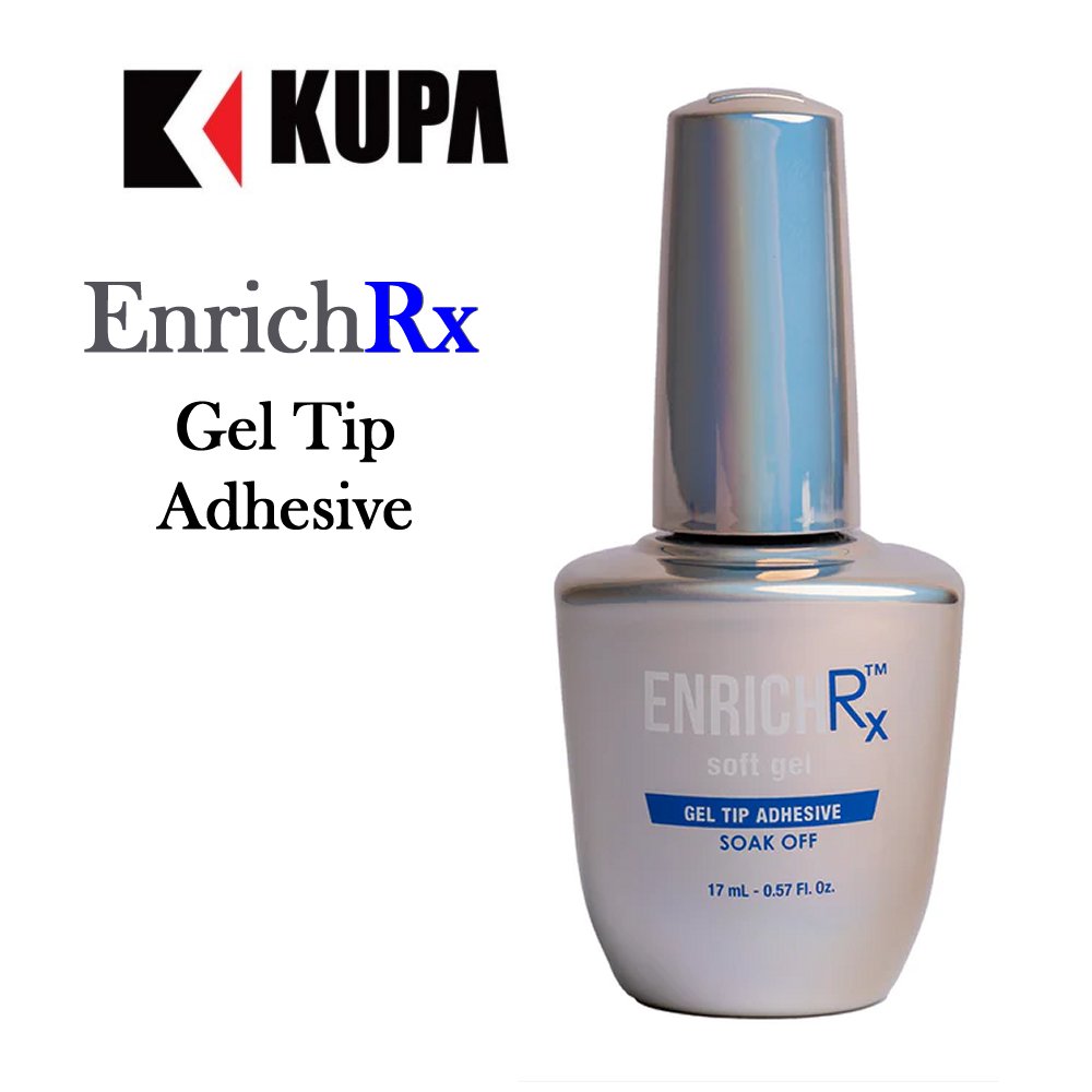 Kupa EnrichRx Soft Gel Tip Adhesive 0.57oz Kupa EnrichRx Soft Gel Tip Adhesive 0.57oz