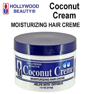 Hollywood Beauty Coconut Hair Creme, 7.5 oz