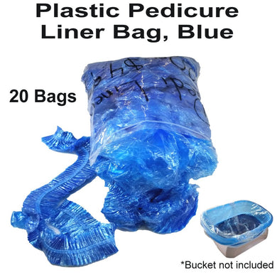 Plastic Pedicure Liner Bags (20 pcs)