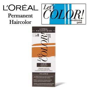 L'Oreal Let's Color! Permanent Haircolor, 2 oz