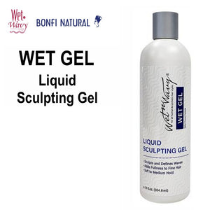 Wet n Wavy Wet Gel Liquid Sculpting Gel, 12 oz