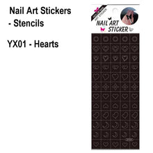 Nail Art Stickers - Stencils (YY-1916)