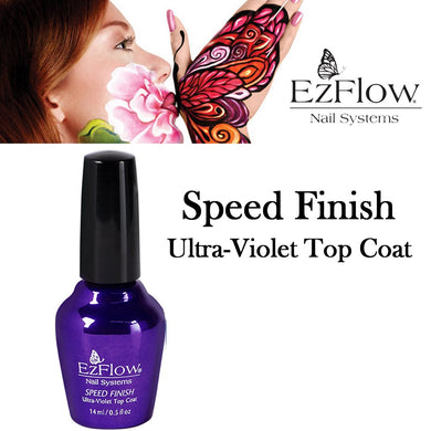 EZ Flow Speed Finish UV Top Coat, 0.5 oz