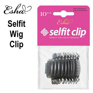 Esha Selfit Wig Clip, 10 pcs