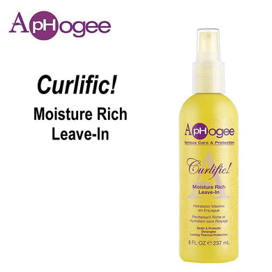 Aphogee Curlific! Moisture Rich Leave-In, 8 oz