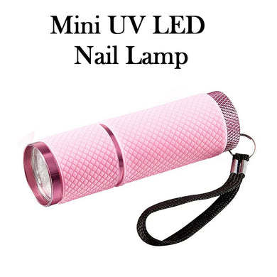 Mini UV/LED Lamp (Pink)