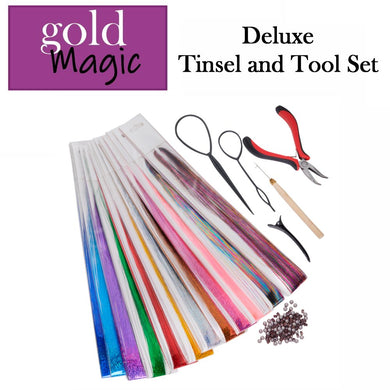 Gold Magic Deluxe Tinsel and Tool Set (GM-DTTS)