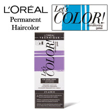 L'Oreal Let's Color! Permanent Haircolor, 2 oz