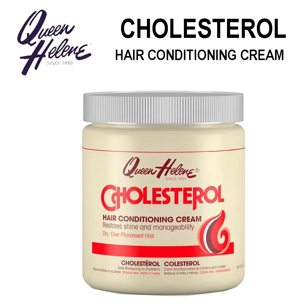 Queen Helene Cholesterol Hair Conditioning Cream, 15 oz