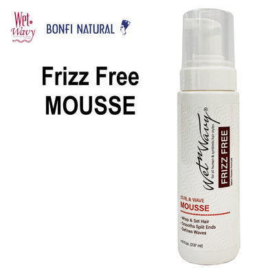 Wet n Wavy Frizz Free Mousse, 8 oz