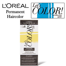 L'Oreal Let's Color! Permanent Haircolor, 2 oz