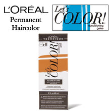 L'Oreal Let's Color! Permanent Haircolor, 2 oz