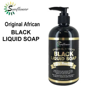 Sunflower Black Liquid Soap, 12 oz