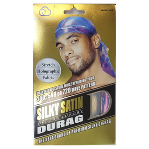 Dream World Durag, Silky Satin Deluxe Luxury Durag (DRE007HSB)