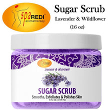 Spa Redi Sugar Scrub with Lavender & Wildflower, 16 oz