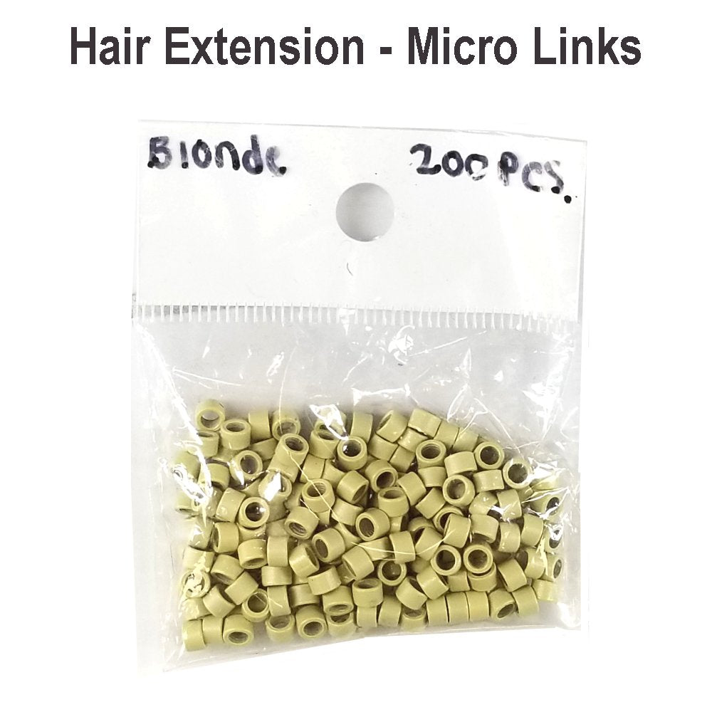 Hair Extension Micro Ring - No Silicon - 200 pieces (5mm x 3mm)